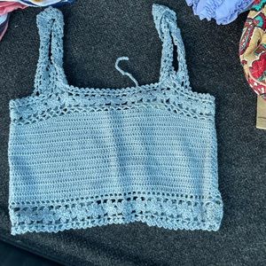 Knitted tank top